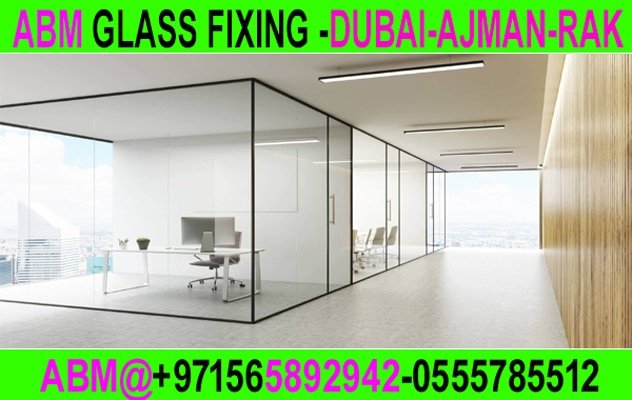 glass  Partition and Office Work Company Ajman Sharjah Dubai