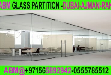 Glass fixing contractor Ajman Dubai Sharjah Ras al Khaima