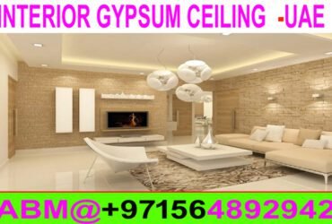 Gypsum Partition and Office Work Company Ajman Sharjah Dubai