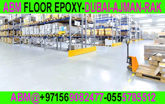 Factory Floor Epoxy Painting Company in Ajman Dubai Sharjah