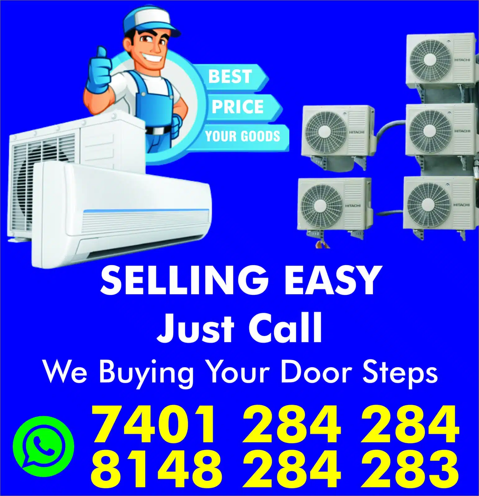 second hand ac buyers Chennai call 8148 284 283