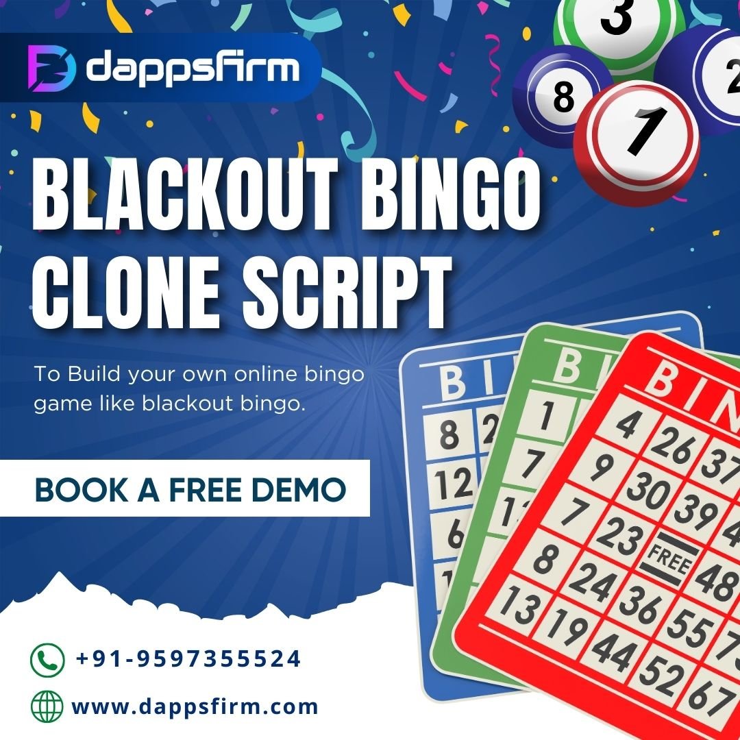 Create Your Bingo Fortune: Blackout Bingo Clone Script