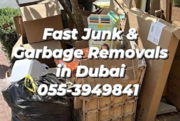 Fast Junk and Trash Removal Service in Dubai UAE 055-3949841