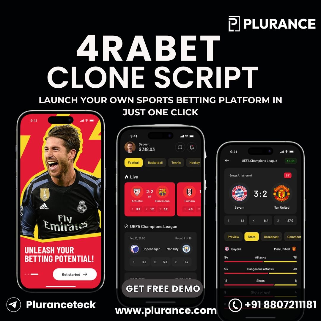 4RaBet Clone Script – Ultimate Solution To Launch a Sports Betting Platform