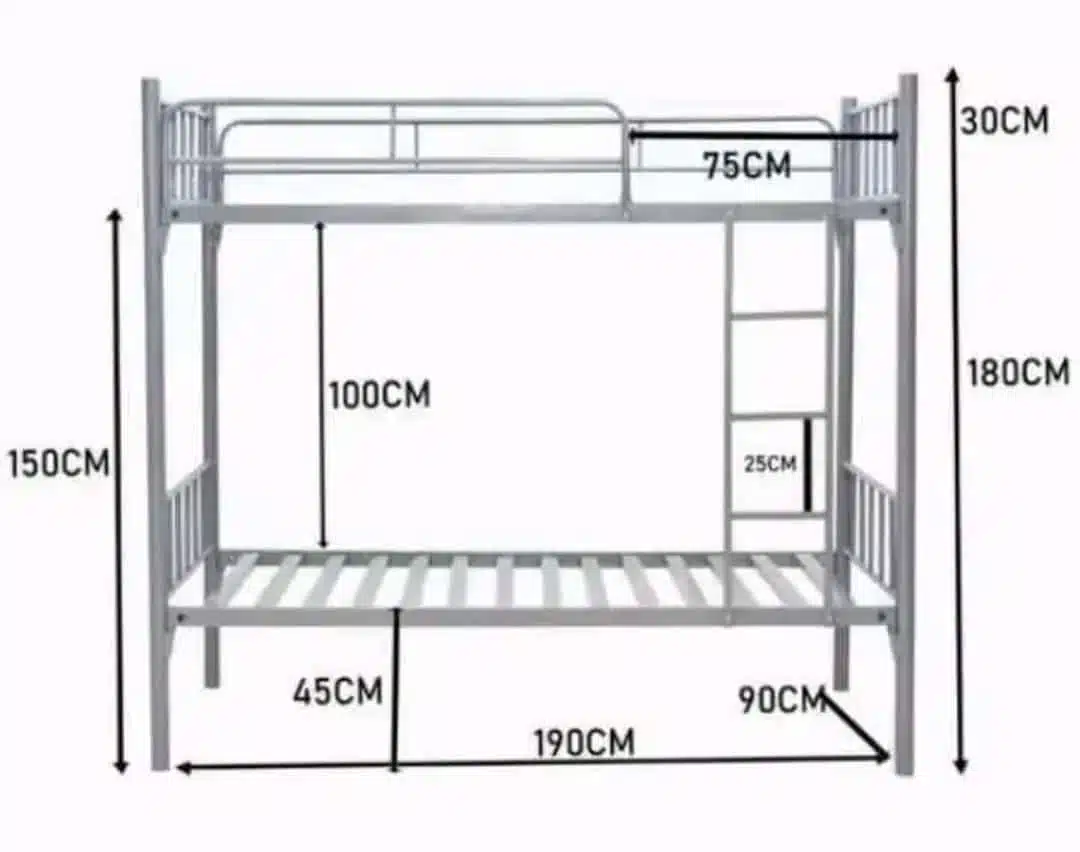 Bunk Bed For Sale in UAE With Mattress