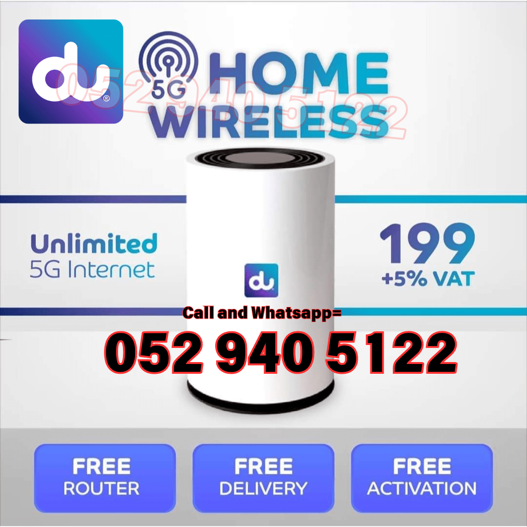 Du Telecom home internet service