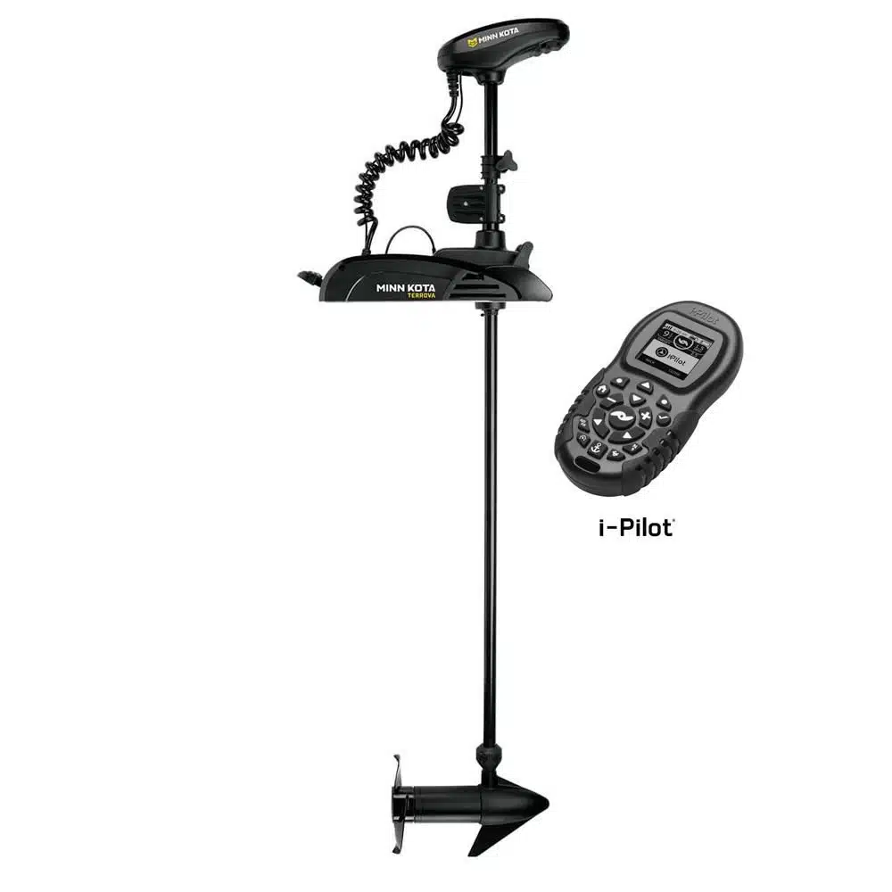 Minn Kota Terrova 55 Trolling Motor W/I-Pilot Bluetooth – No Foot Pedal Included – 12V-55lb-54" [1358805] (WATER SPORT EQUIP)