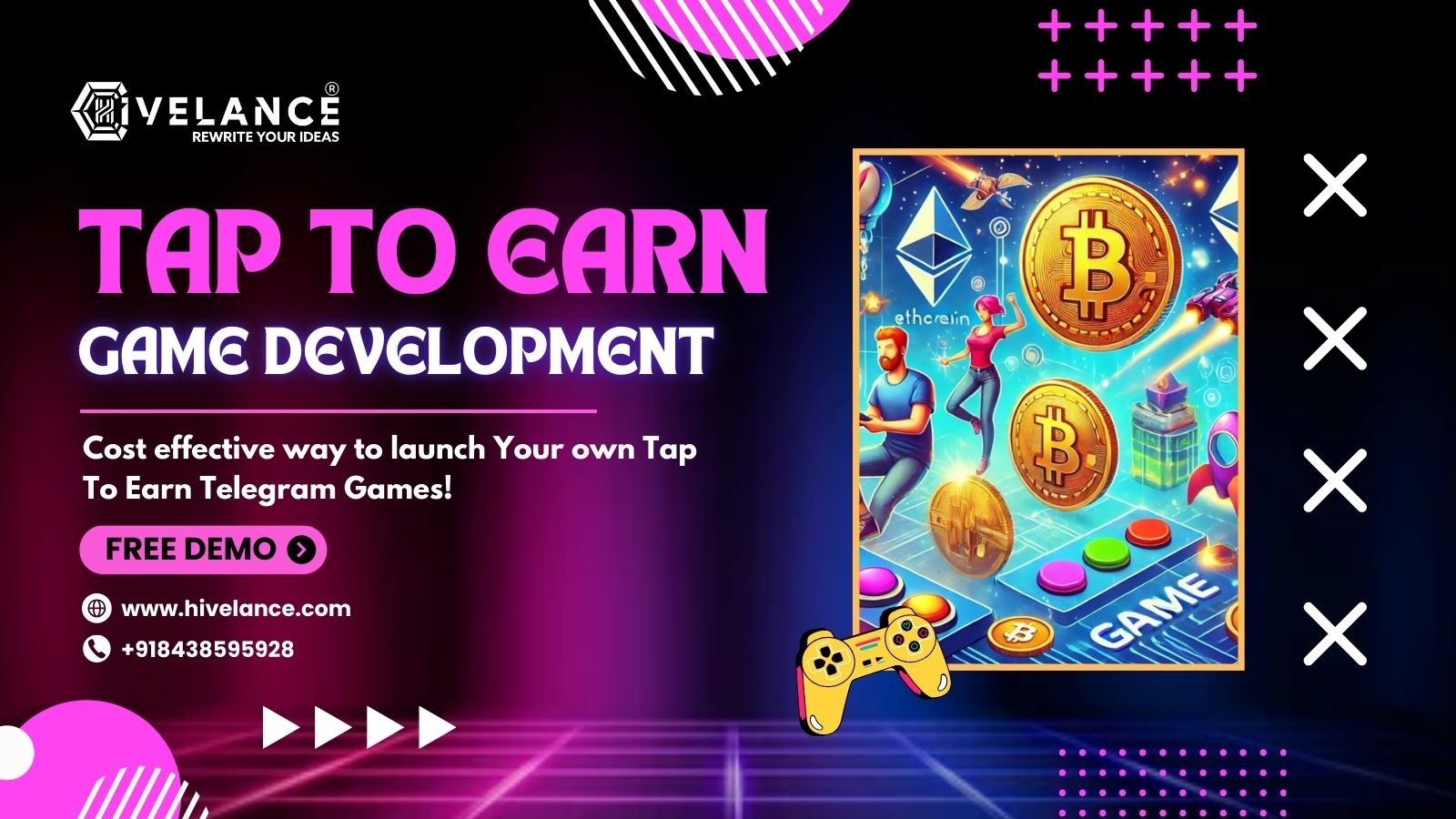 Tap to earn game development company