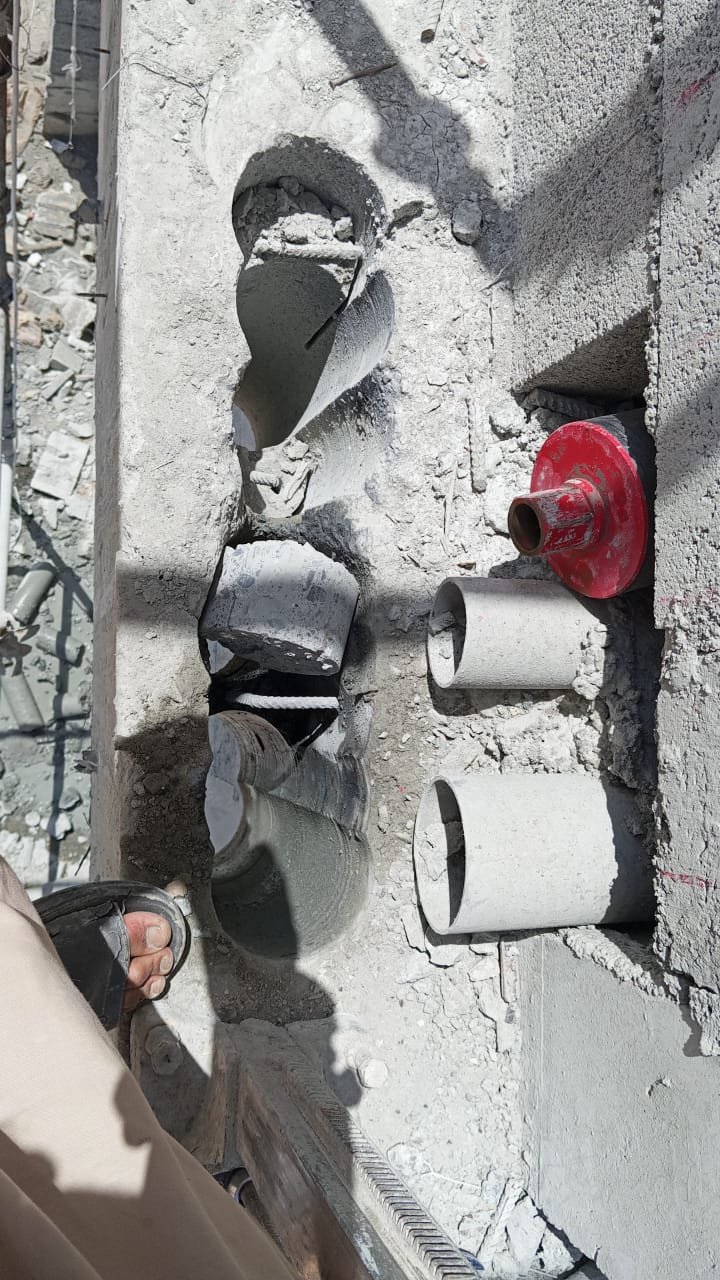 Concrete Core Cutting Services I