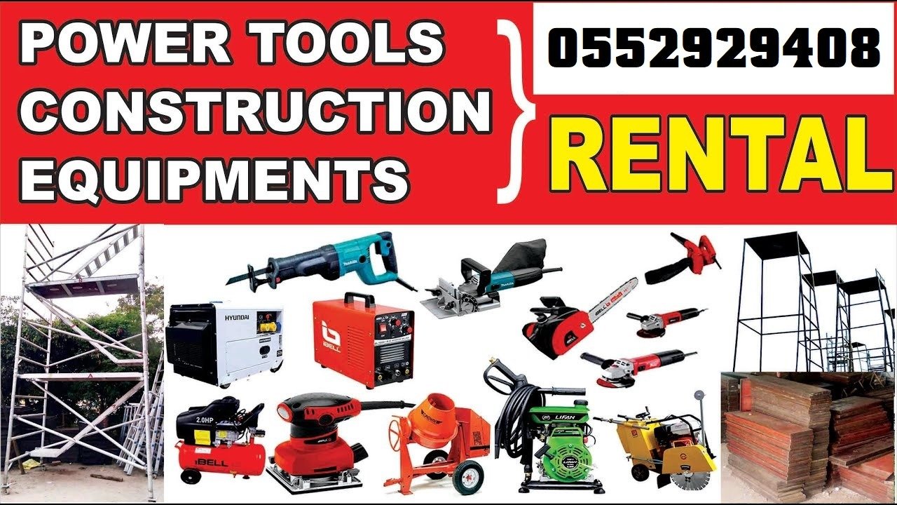 Tools Equipment Rental Sobha Hartland Dubai 0552929408